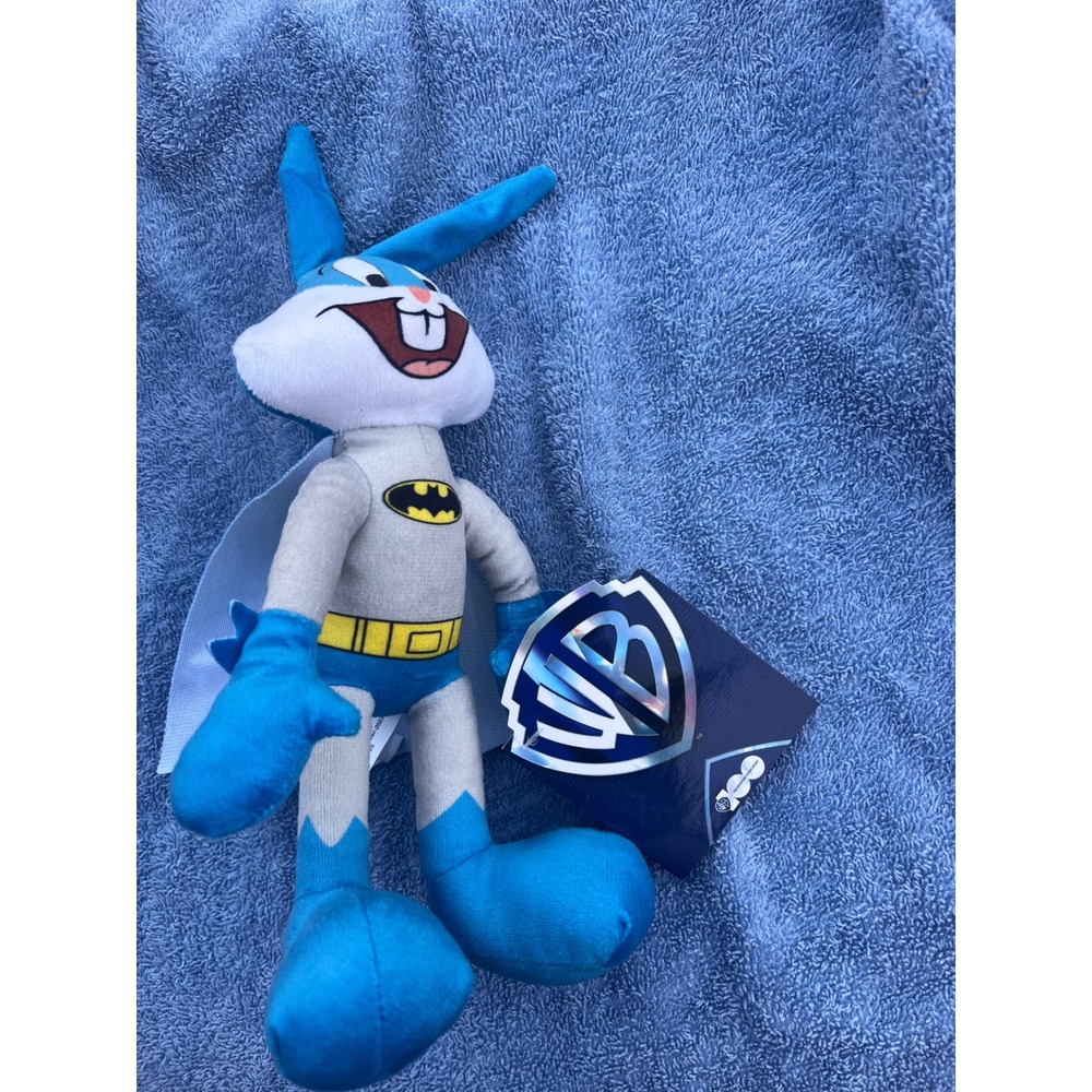 Warner Bros 100th Anniversary Bugs Bunny as Batman Plush Toy Looney Tunes DC